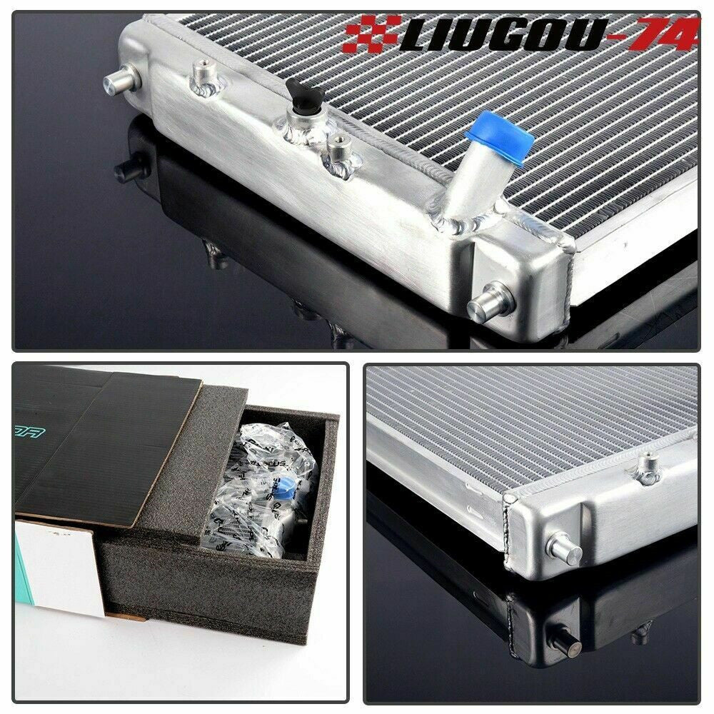 Row 42mm Aluminum Radiator fit for 1992-00 for Honda for CIVIC D15/16 EG / EK SOHC US- v