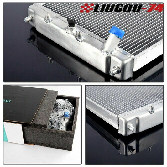 Row 42mm Aluminum Radiator fit for 1992-00 for Honda for CIVIC D15/16 EG / EK SOHC US- v