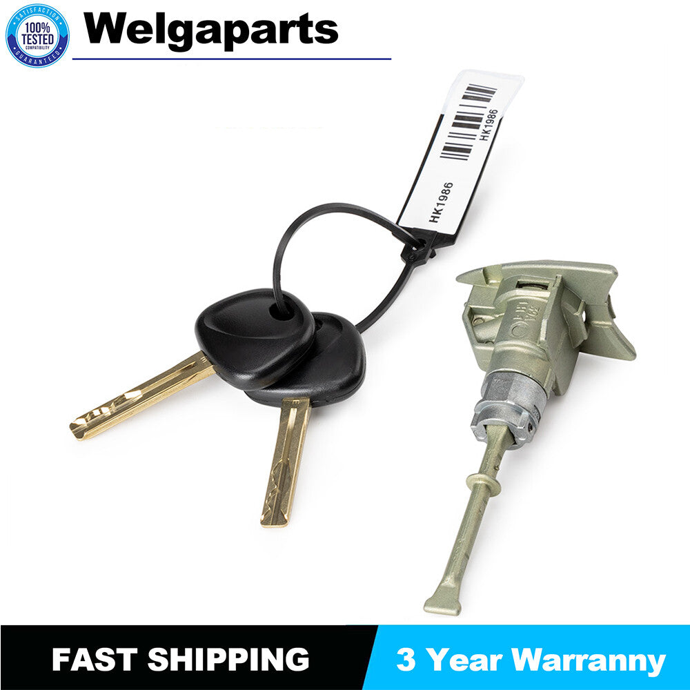 Front LH Door Lock Cylinder Keys Driver Side for 2009-2014 Sonata 81970-3SA00