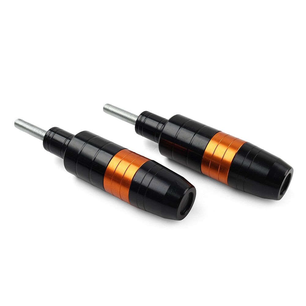 8MM Motorcycle Frame Exhaust Slider Falling Protector Anti Crash Pad 2X