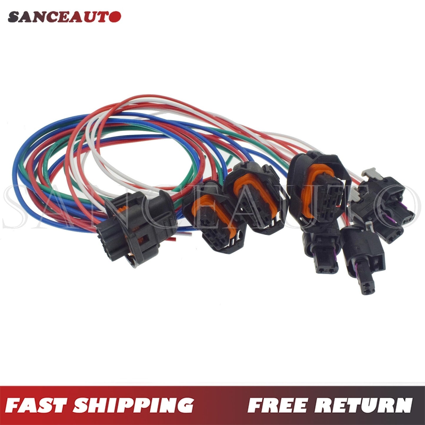 Camshaft position sensor adjuster magnet connector 8-piece set suitable for Mercedes R171 W203- n