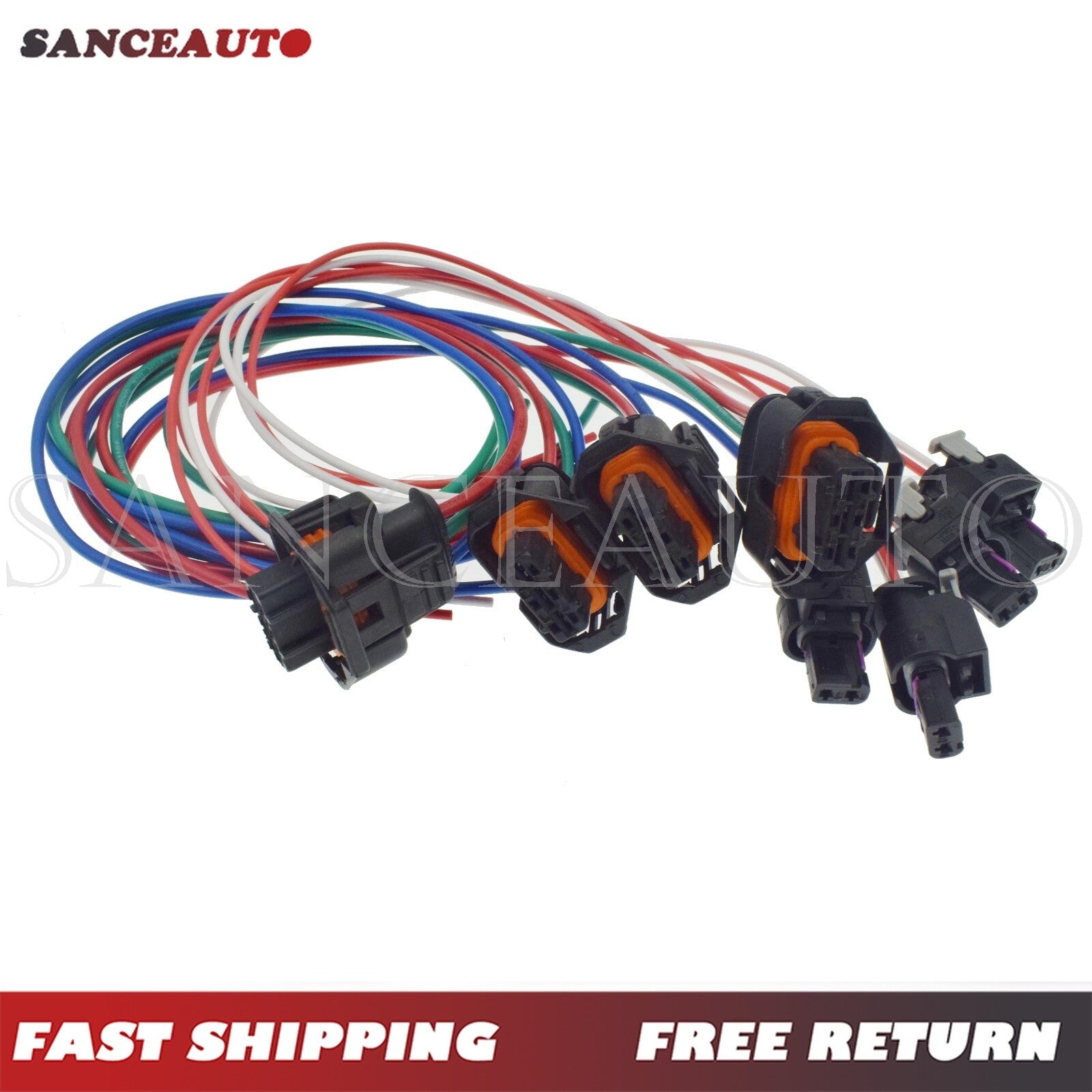 Camshaft position sensor adjuster magnet connector 8-piece set suitable for Mercedes R171 W203- n