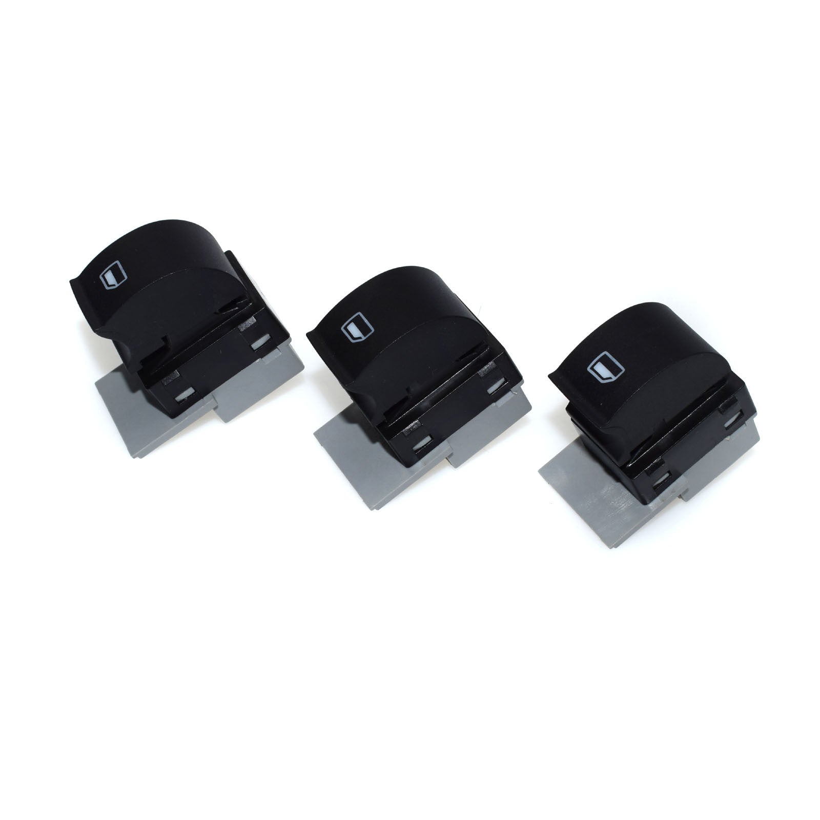 4B0959855A 3-piece set of right power window switch for Audi A6 RS6, model 98-04, brand new. n