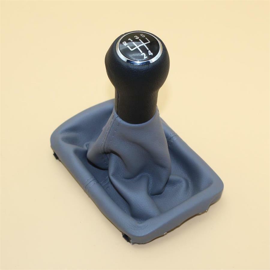 for VW for VW Beetle 1998-2010 5 Speed Gear Shift Knob Gaiter Gray Boat Q
