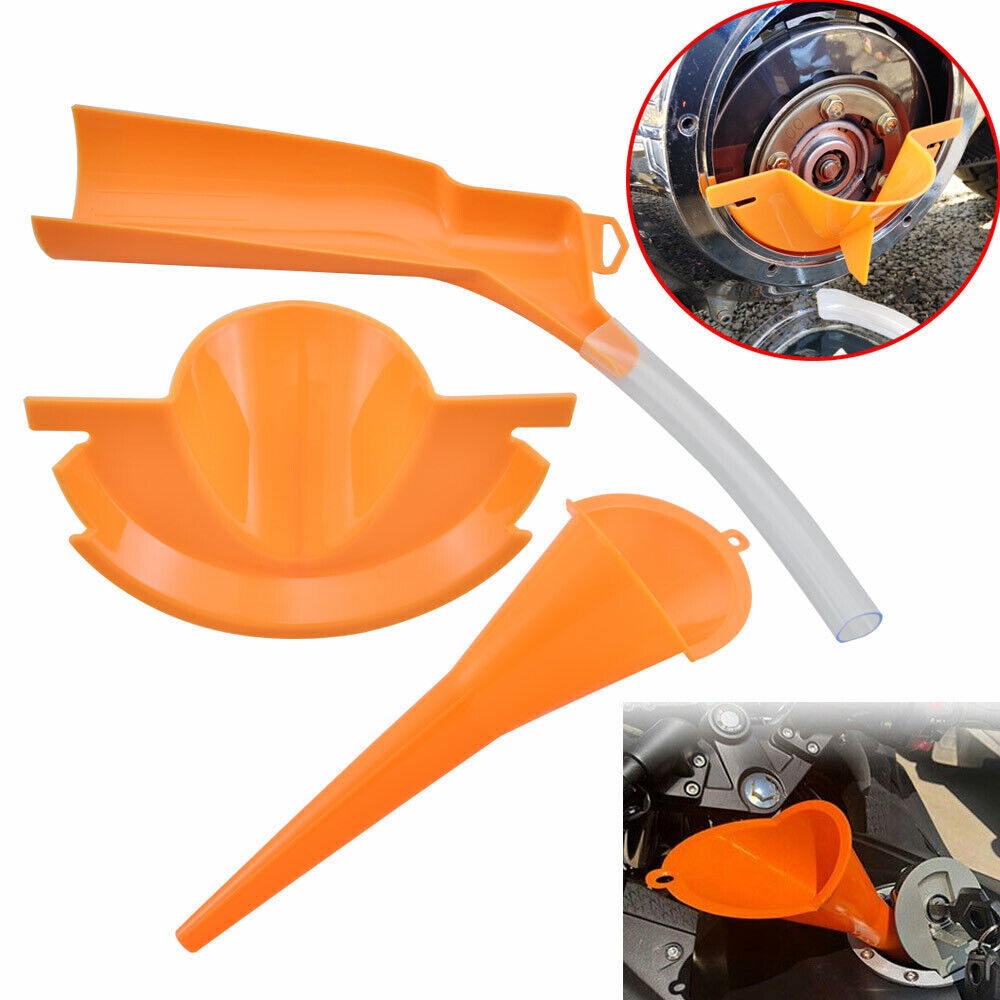 Crankcase filling master case drip- funnel filter kit for Harley-Davidson - n