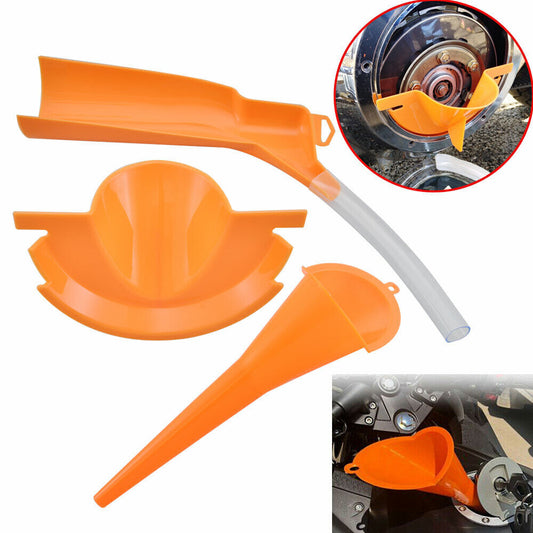 Crankcase filling master case drip- funnel filter kit for Harley-Davidson - n