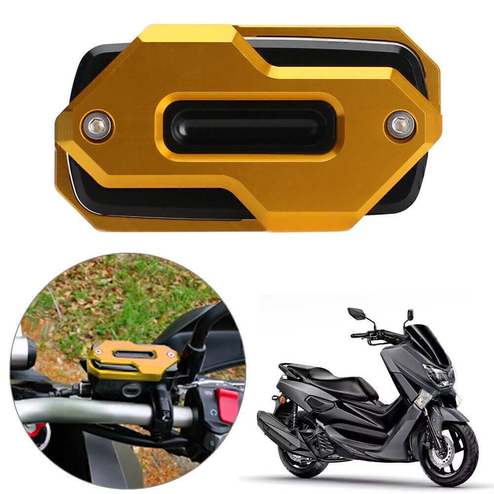 for Honda X-ADV 750 17-18 Front Brake Fluid Cylinder Master Reservoir Cap Yellow