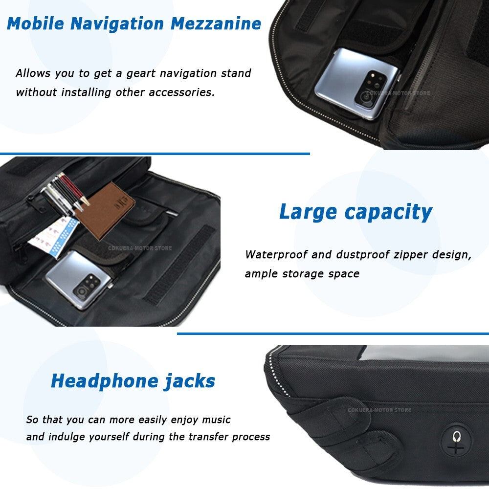 bolsa de navegacion de viaje para For Husqvarna FE501 FE450 FE350 FE250 501 450