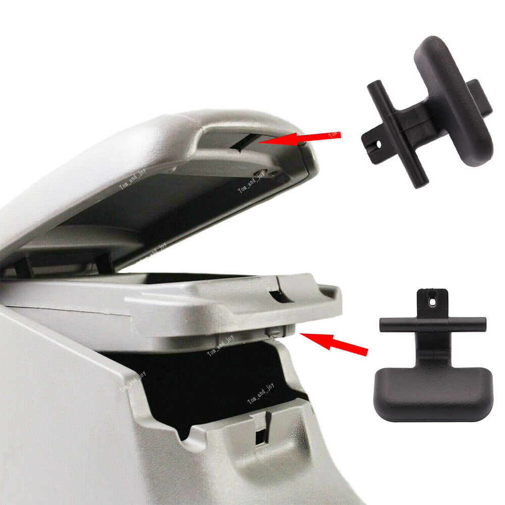Hood Release Handle Clip Set Fit for Hyundai Sonata 2009-2010 Black Q