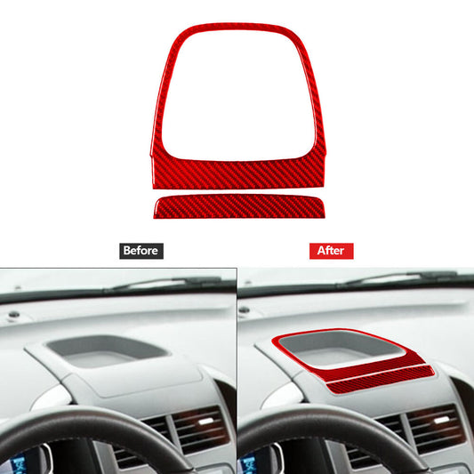 4Pcs Door Decoration Trim Cover For Colorado/ for GMC for Canyon 2015-2022 Red v