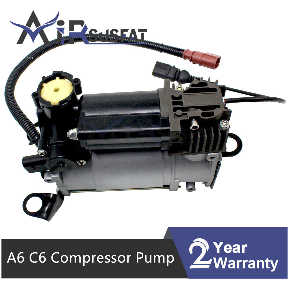 for Audi A6 Allroad Quattro A6 C6 4F 2004-2011 Air Suspension Compressor Pump