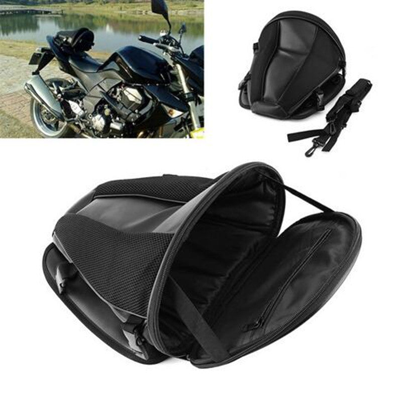 Portable Motorcycle Bike Bag Travel Tail Riding Handbag Maletas Saddle Backpack