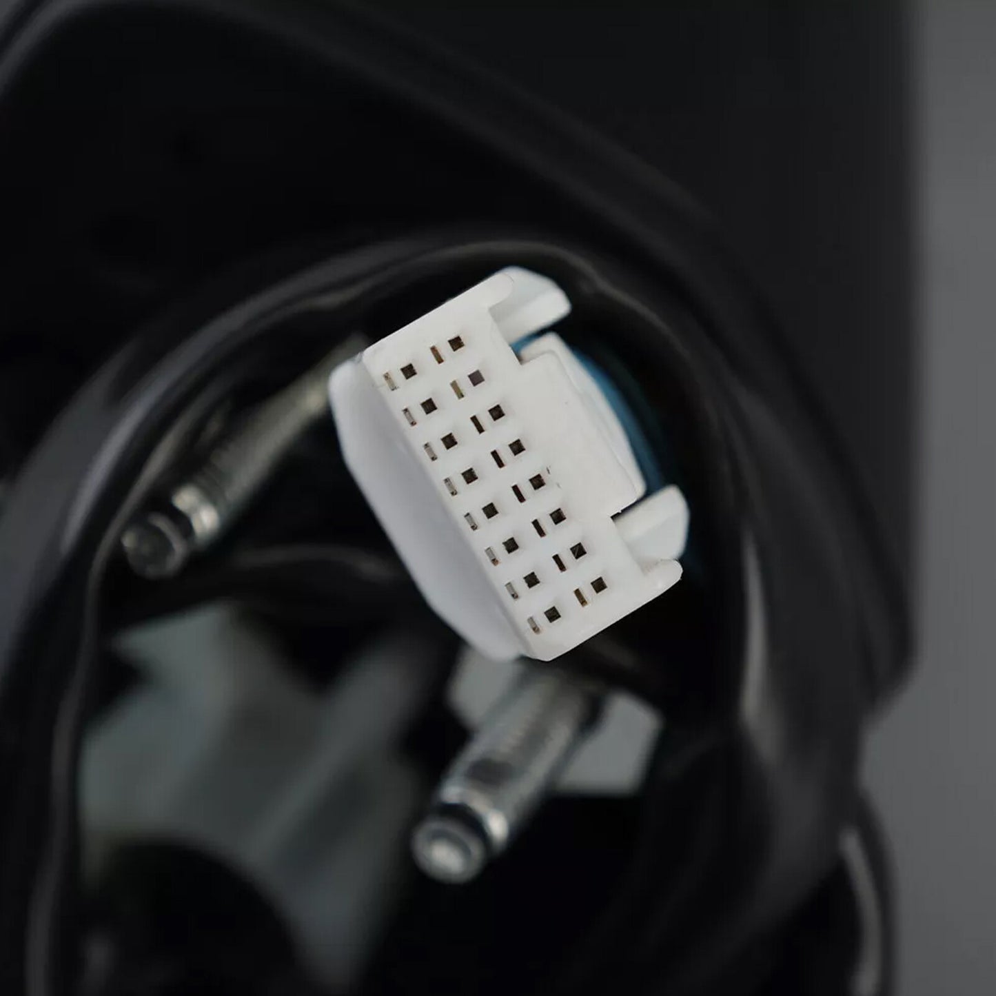 Applicable to for Lexus RX350, RX450h, RX450hL, 2016-22, right white side mirror with blind spot.