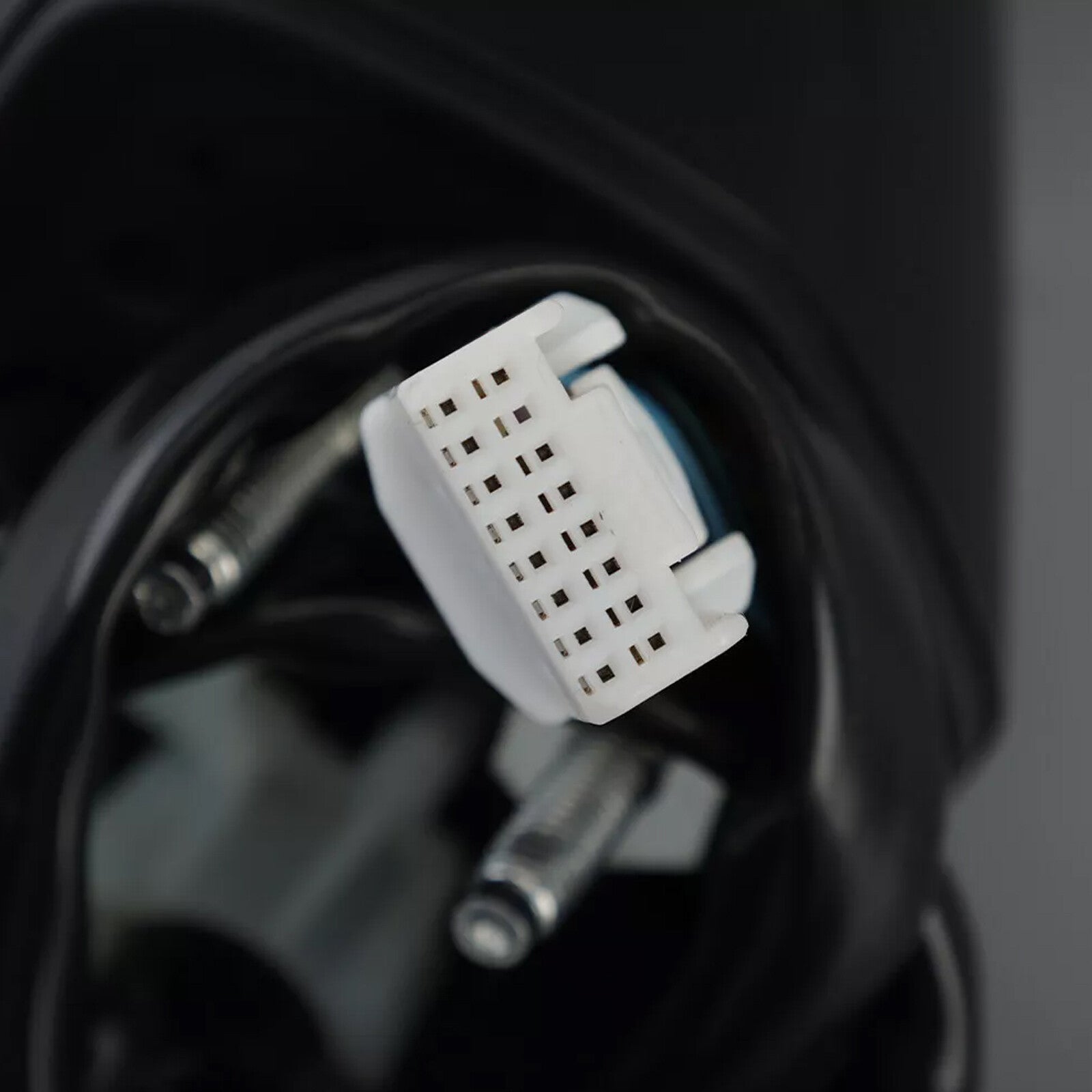 Applicable to for Lexus RX350, RX450h, RX450hL, 2016-22, right white side mirror with blind spot.