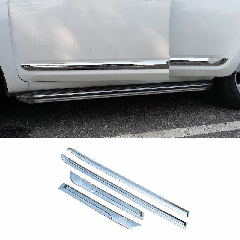 for Toyota RAV4 2006-2012 Chrome ABS Door Body Side Guard Molding Cover Trim