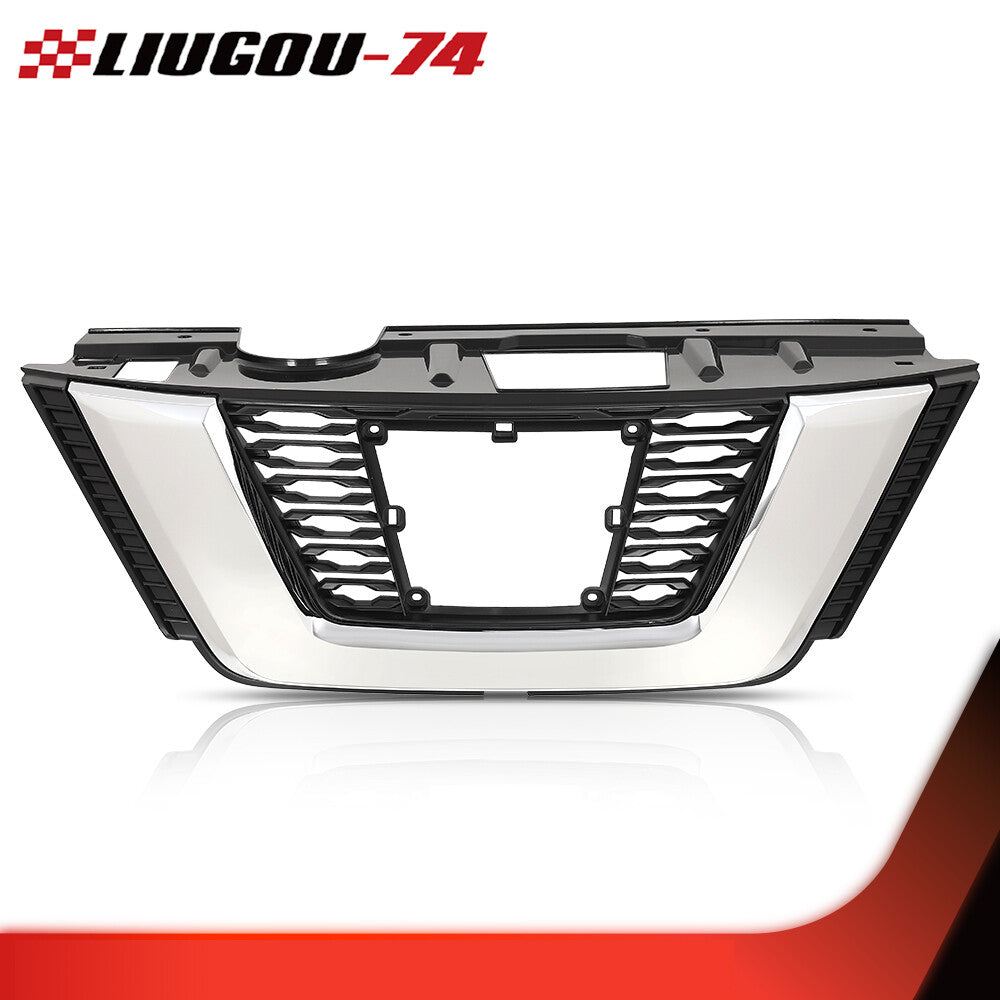 The grille grill of the front upper bumper is suitable for the Rogue high configuration produced in 2017-19- v