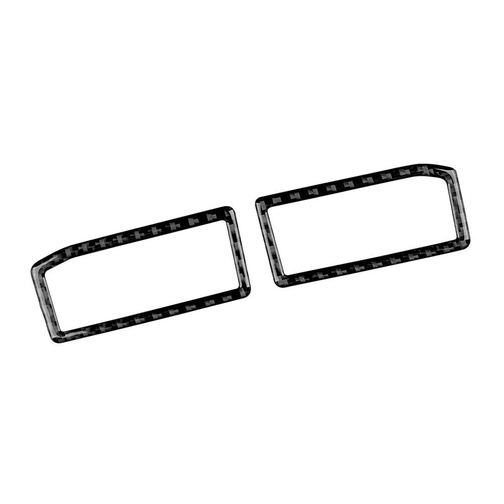 2X Carbon Fibre A/C Vents Outlet Frame Trim Cover For Tundra 2007-2013 v