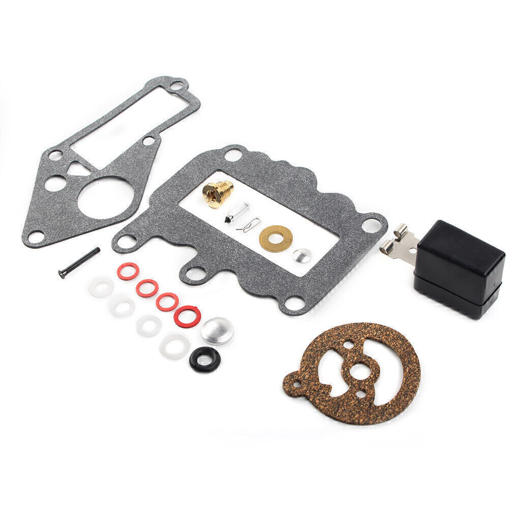 Carburetor Carb Kit w/Float 382048 For Johnson Evinrude Outboard 9.5 BRP/OMC Q