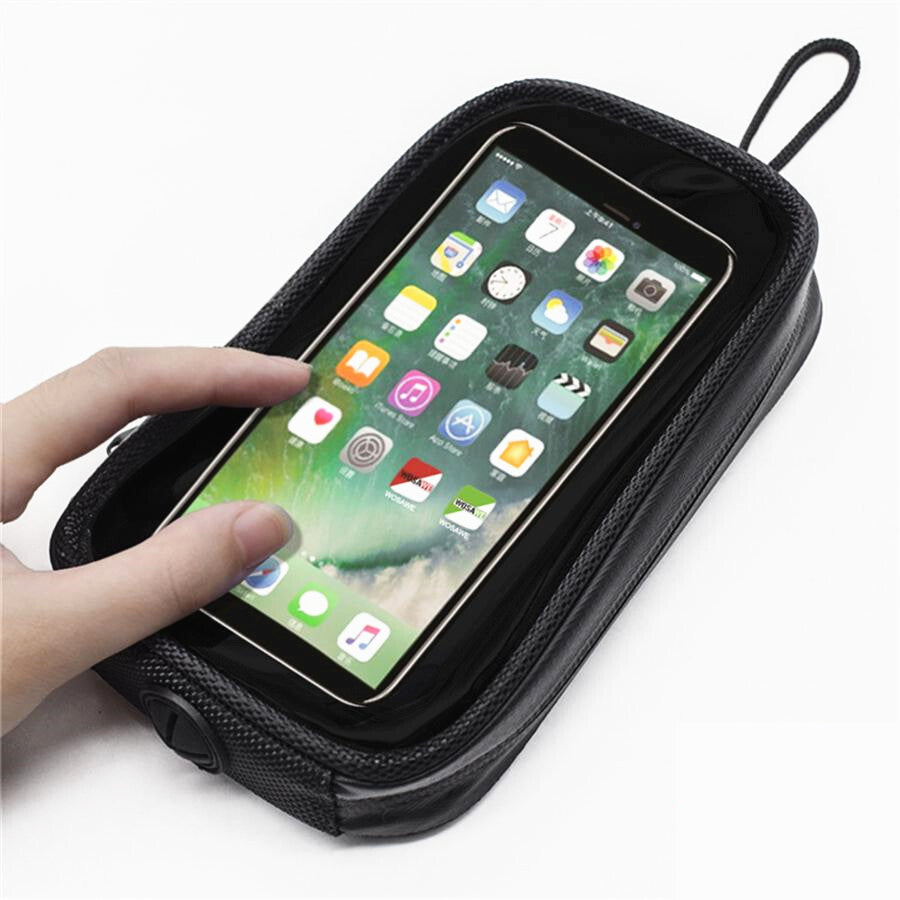 Motorcycle Fuel Tank Bag Magnetic Cell Phone Mount Holder Pouch Case Waterproof Q