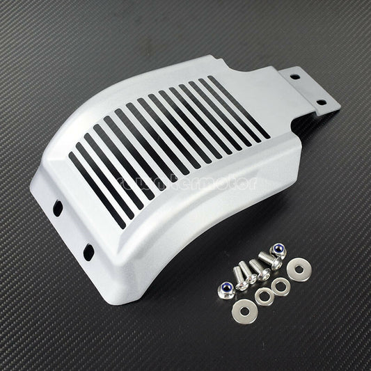 Silver Skid Plate Engine Guard Protect Fit for Harley Sportster 883 1200 2004-18 Q