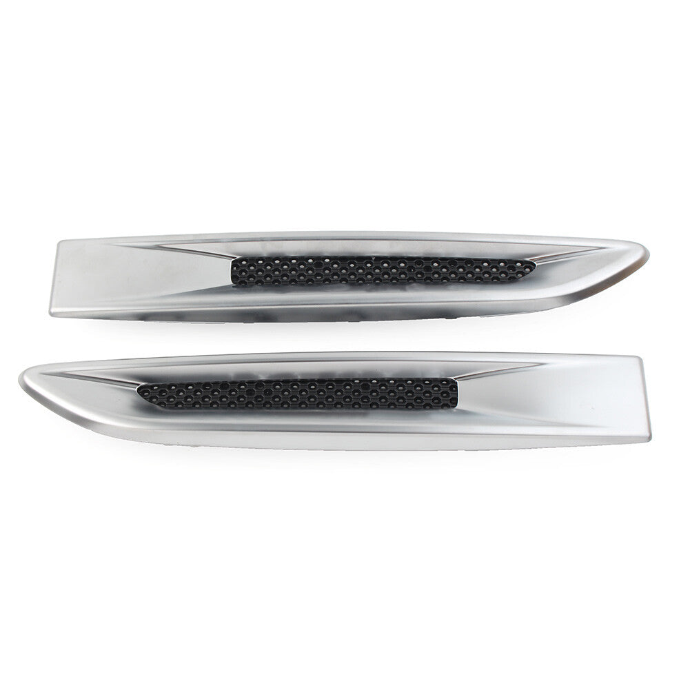 A pair of front fender vent socket grille trims are available for the for Jaguar XE, F-Pace, XF, and X260.