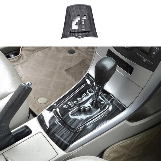 Black Wood Grain Middle Console Gear Shift Frame for Toyota for Corolla 2009-2013