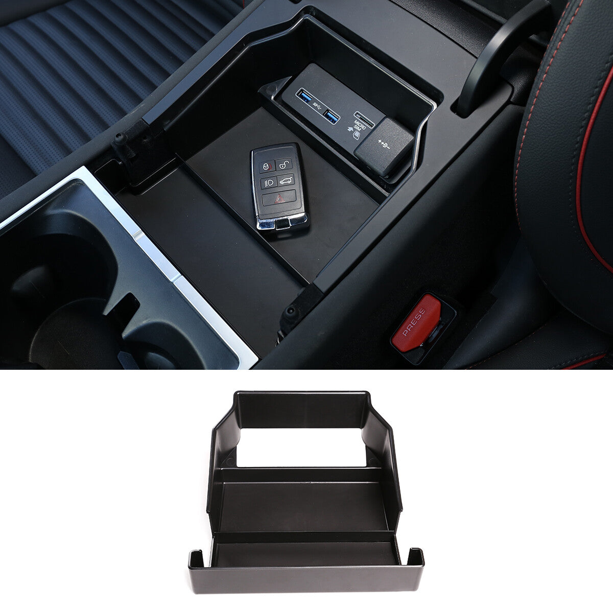 for Maverick 2022-2023 Orange ABS Center Panel Trim- v