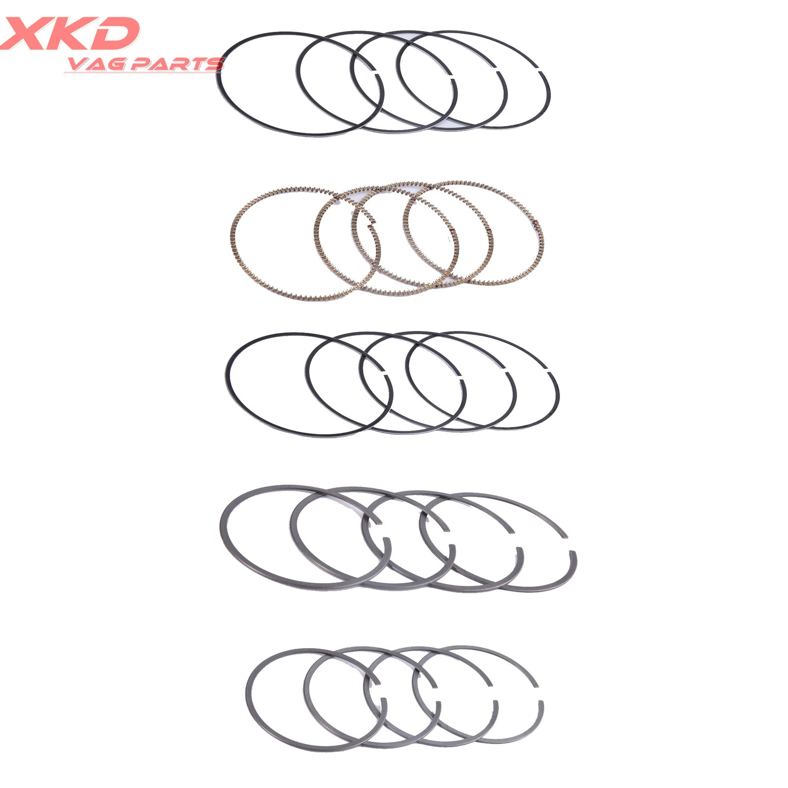 81mm Piston Ring Kit Fit for VW for Golf 10-13 1.6L BSE BSF Petrol Engine 06B198151A