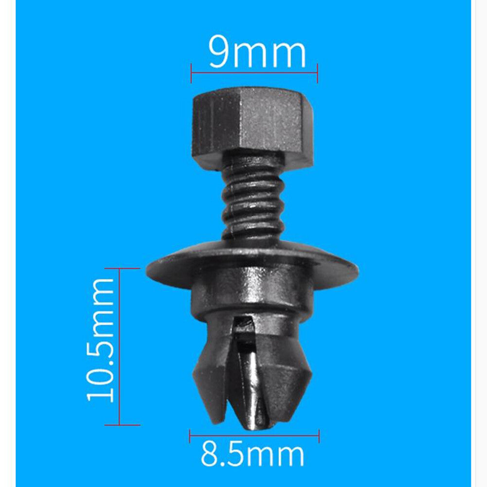 10 Car Side Skirt Rocker Panel Moulding Trim Fastener Clips for VW for Passat