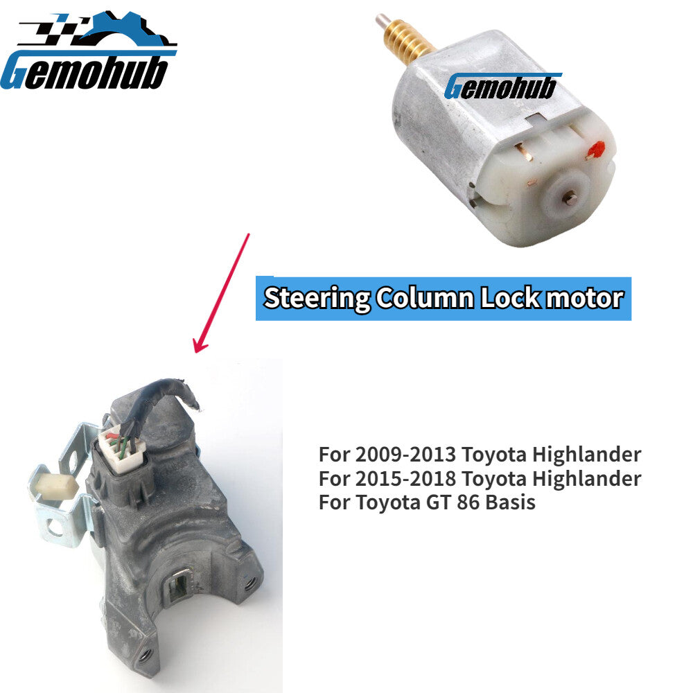 Steering Column Lock motor for Toyota GT 86 Basis 2009-2018 for Toyota Highlander