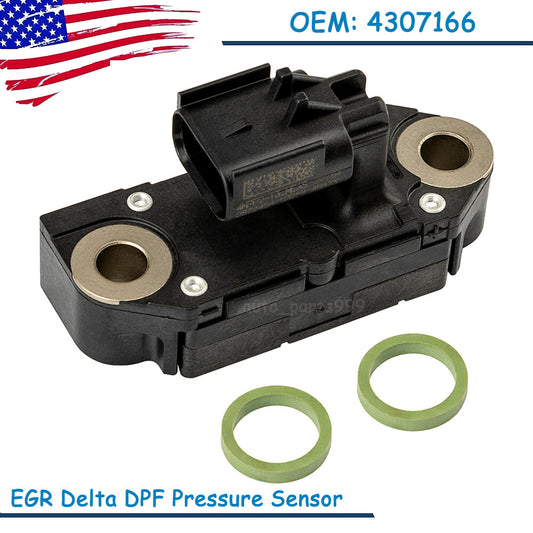 The new EGR Delta DPF pressure sensor is compatible with ISB 6.7L engines. (4307166 28724 4384138-) n