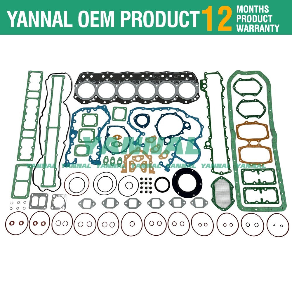 6D14/6D14T Full Gasket Kit for Engine Reconstruction KATO HD800 Excavator