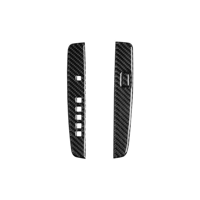 2PCS Carbon Fiber Interior Circuit Cover Trim For 2013-2017 for Honda Accord