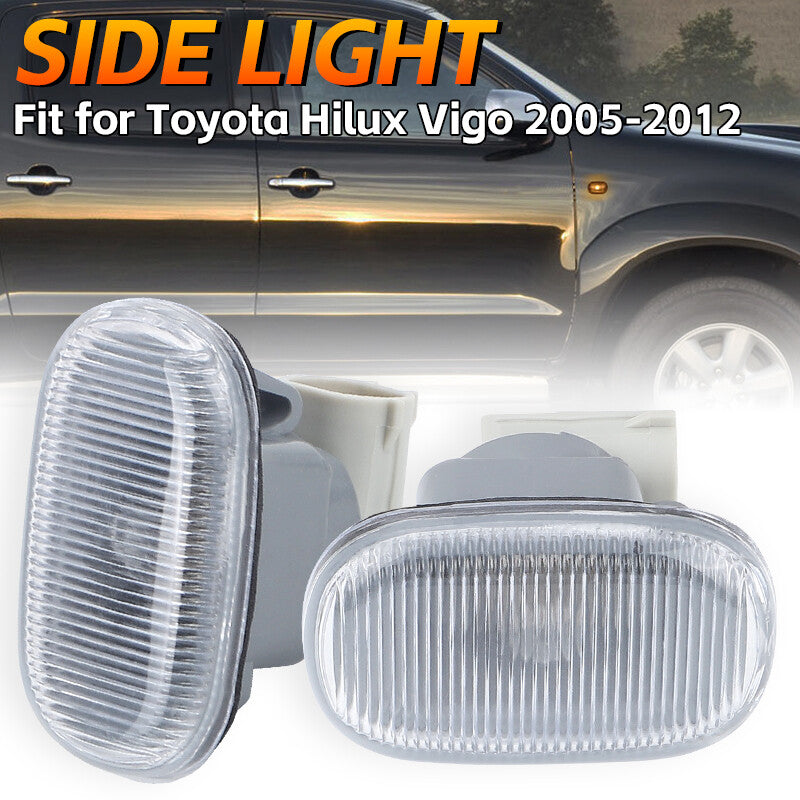 2X Turn Signal Side Marker Light Lamp for Toyota Hilux Vigo 2005-2020 2011 2012
