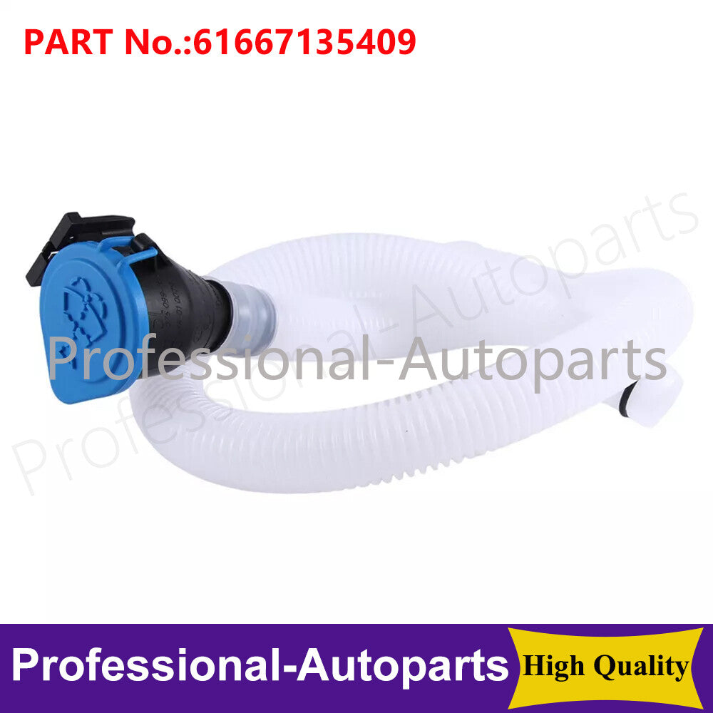 61667135409 Washer Fluid Reservoir Windshield Filler Pipe for BMW E90 E91 328i Q