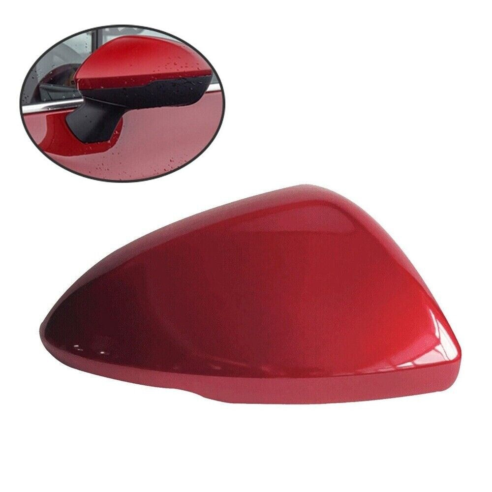 1pc Right Side Mirror Cover Cap Red Replacement for Cruze 2017-2019 US n