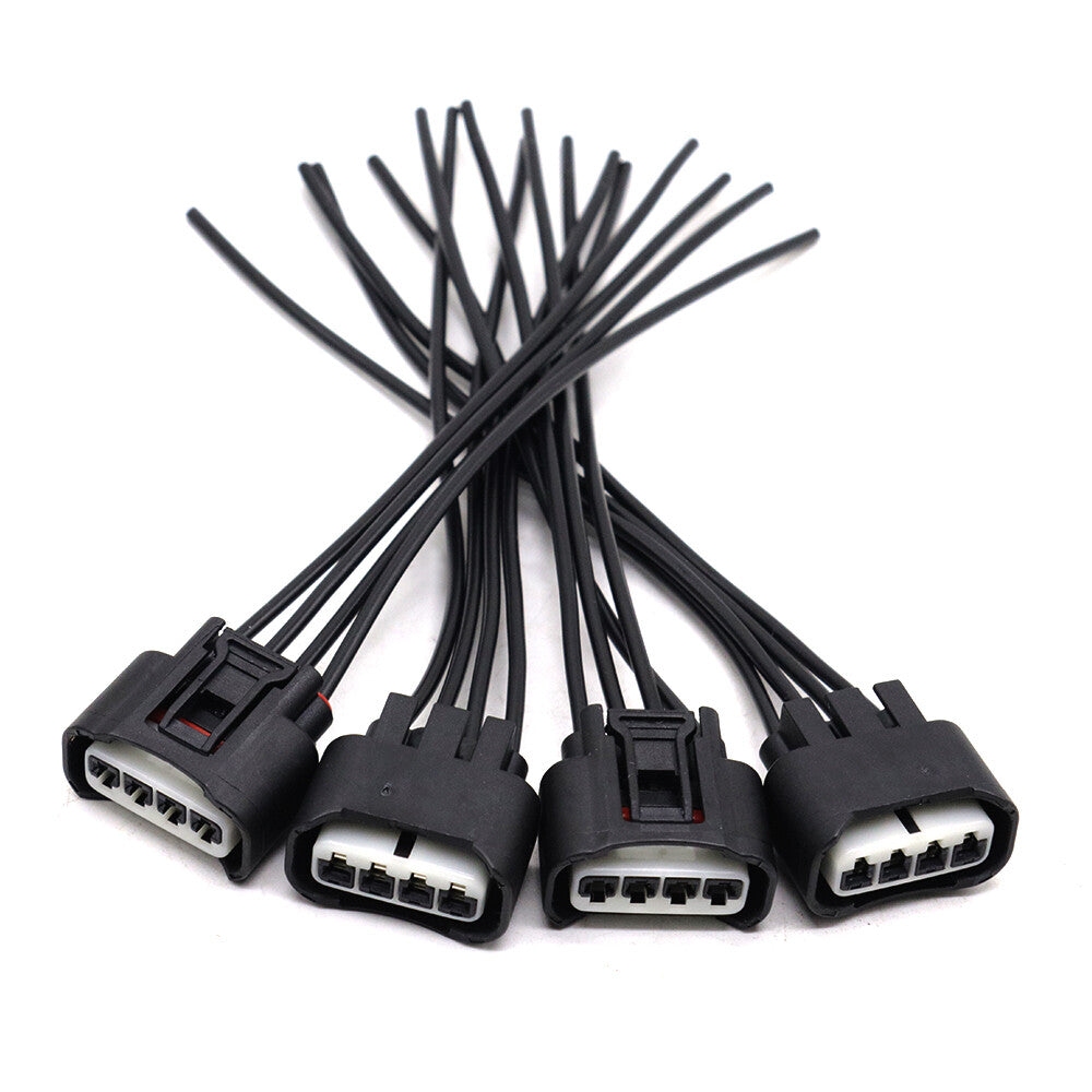 4Pcs Pigtails Ignition Coil Fits for Toyota for Pontiac for Lexus Connector Kit Harness Q