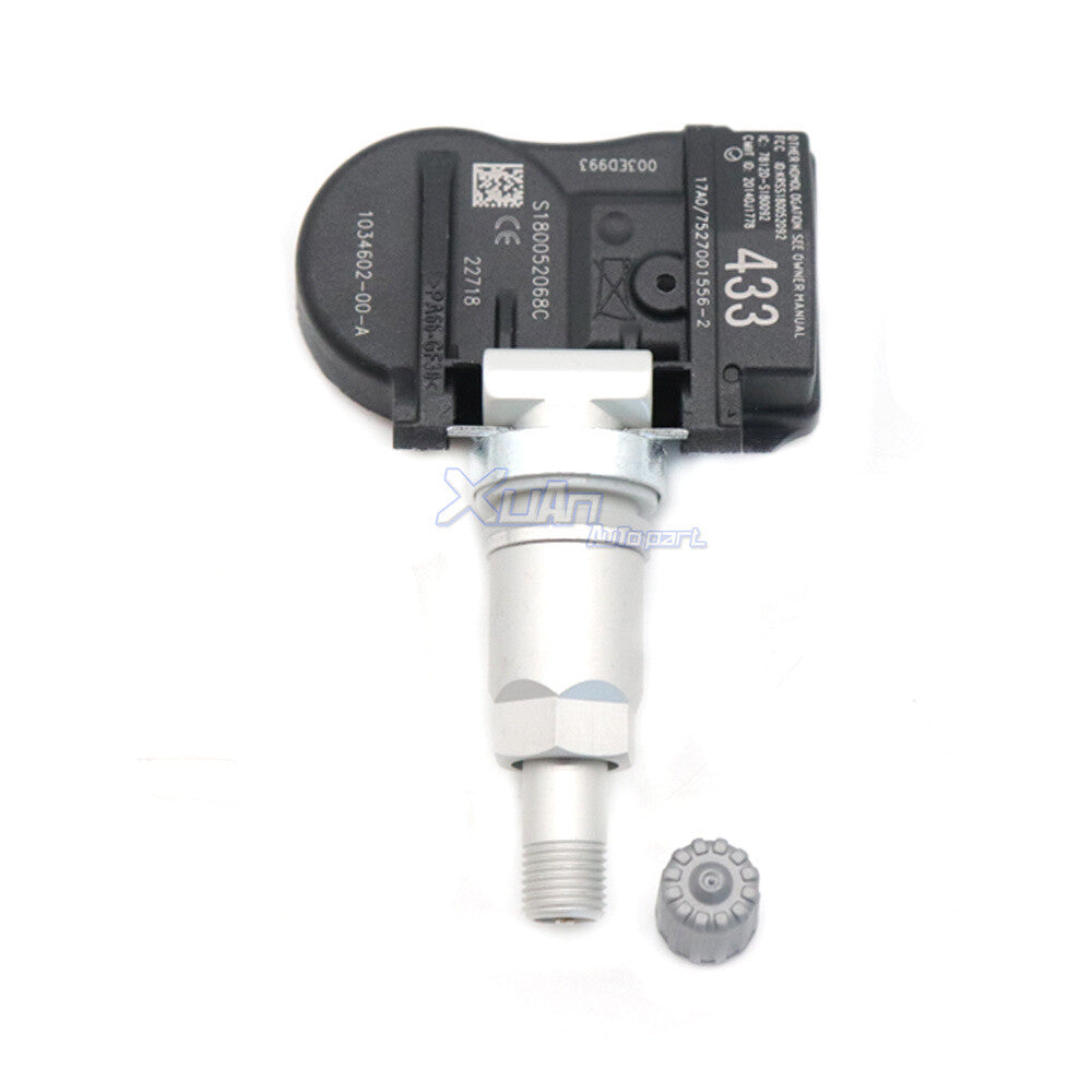 4-piece tire pressure sensor (TPMS) kit, brand new 103460200A, for Model 3 SX 433MHz. v