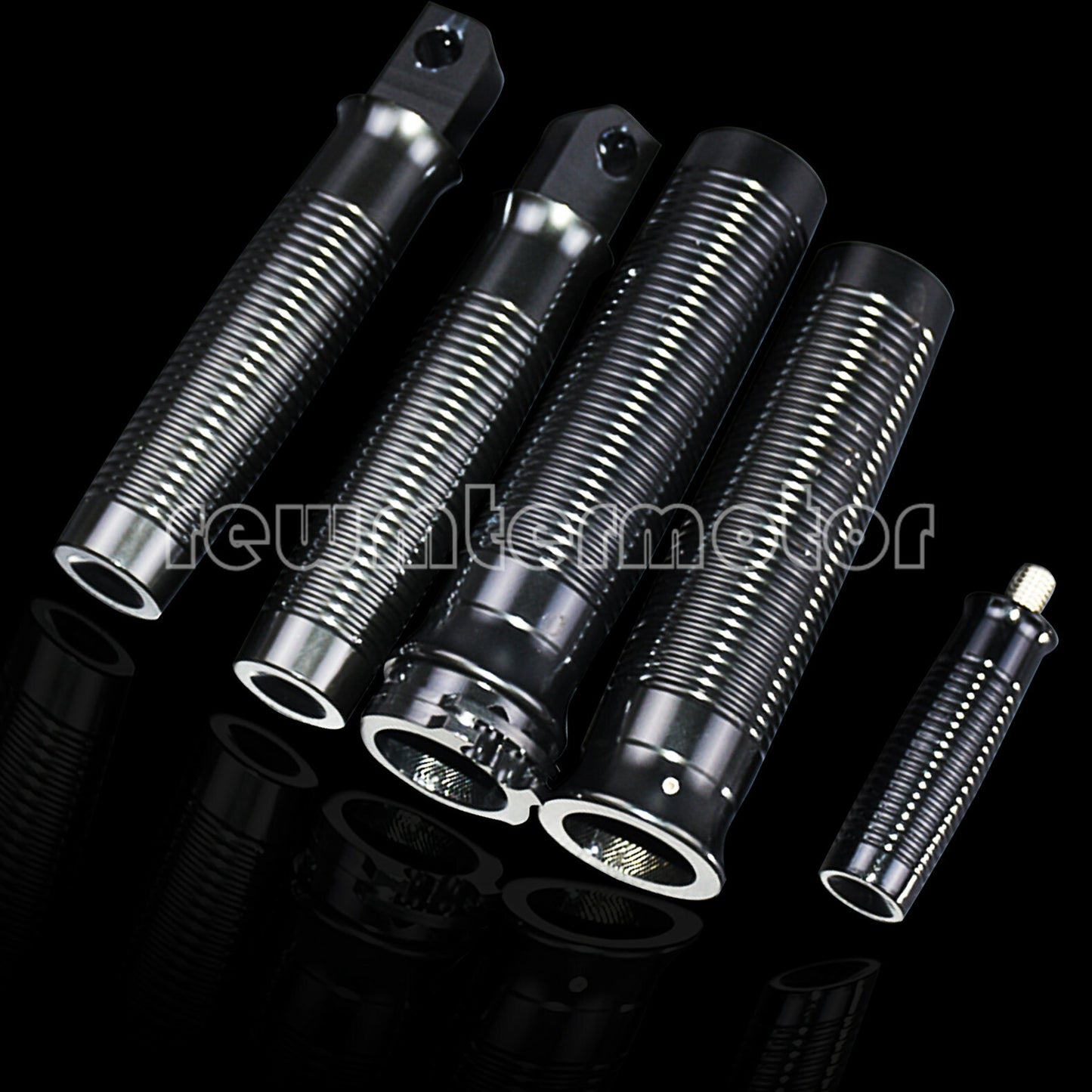 Handlebar Grip+Foot Pegs+Shift Pedal Fit for Harley Sportster Softail Dyna Q