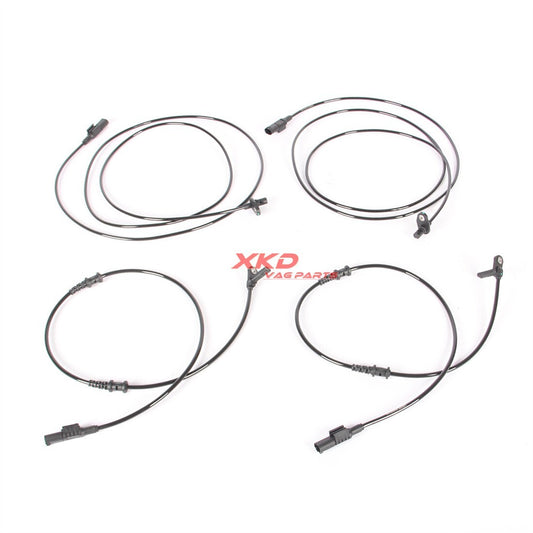 4* Front & Rear ABS Wheel Speed Sensor L&R Kit Fit for VW Crafter for Mercedes-Benz Q