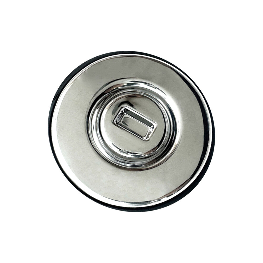 Lock Cylinder Decorative Cover Silver for Ghost 2014 2015 2016 2017 2018