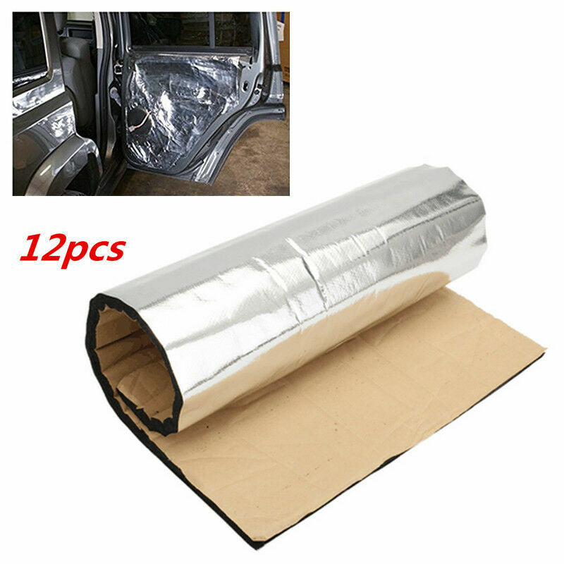 12-pack of 5mm firewall sound and heat insulation pads (50x30cm) n
