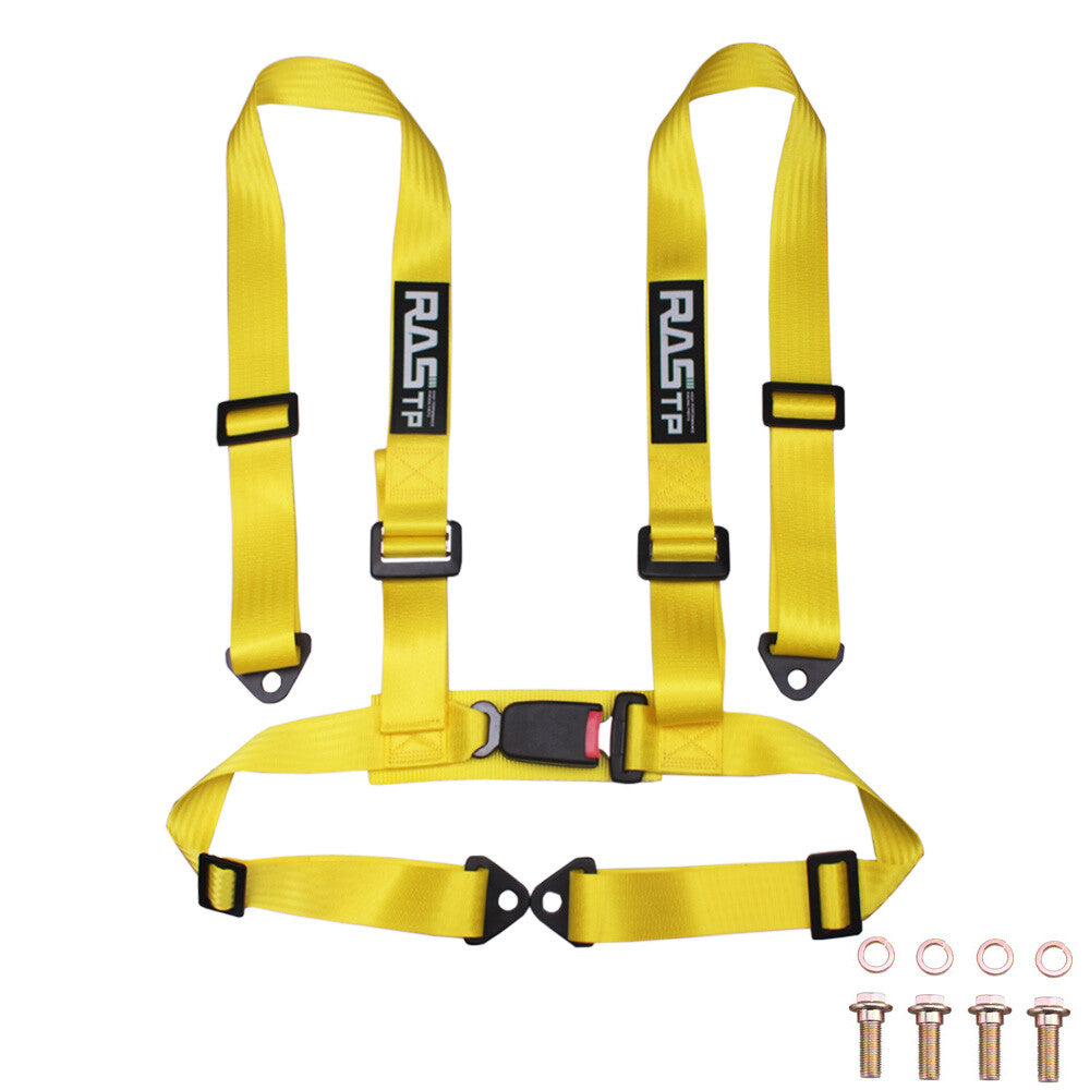 Adjustable 4 Point Buckle Racing for Seat Belt Harness Strap Kit 2inch Q
