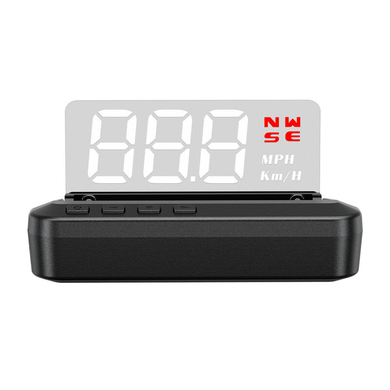 HUD displays vehicle GPS, instrument panel, head-up display, speedometer (MPH, km/h). Universal. n