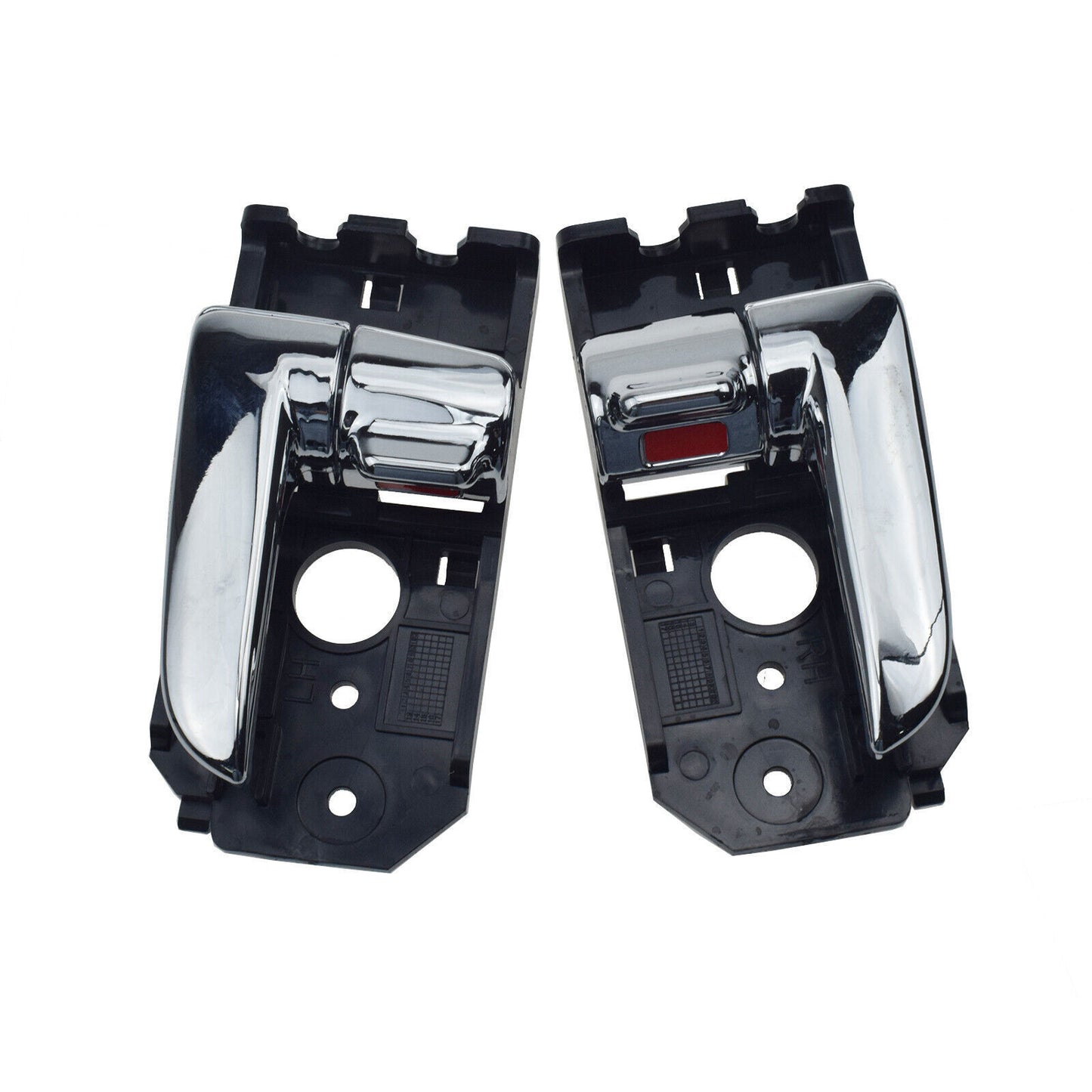 2 Pieces Front/Rear Inner Door Handles Left and Right for for Kia SPECTRA 2004 2006 for CHRome - v