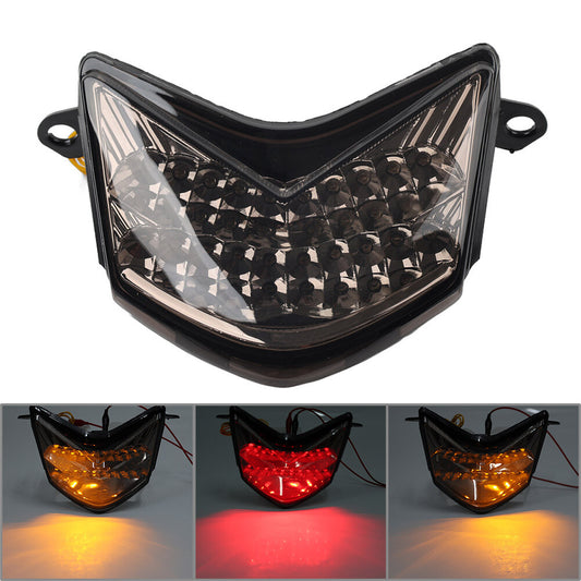 LED Integrated Taillight Turn Signals Lens for KAWASAKI ZX10R 2006 2007