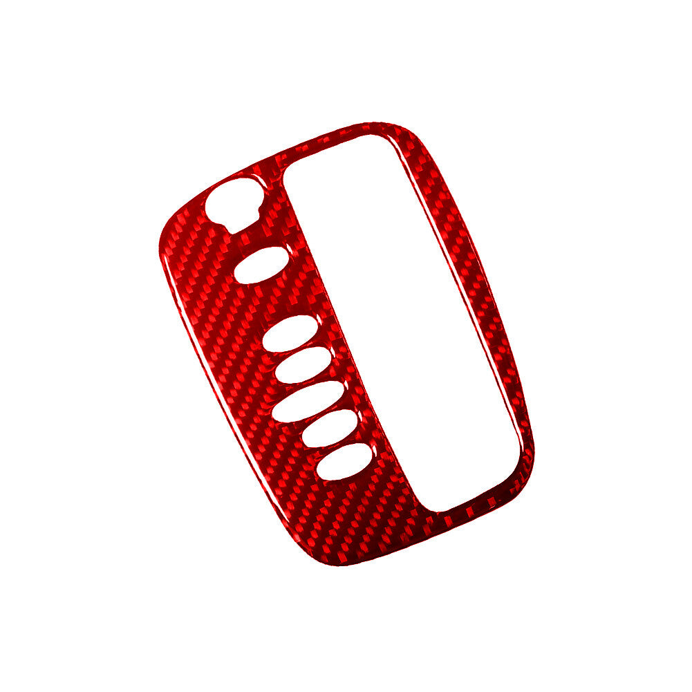 Red Carbon Fiber Gear Shift Box Panel Trim Type-A for Lexus IS250 2006-2012 v