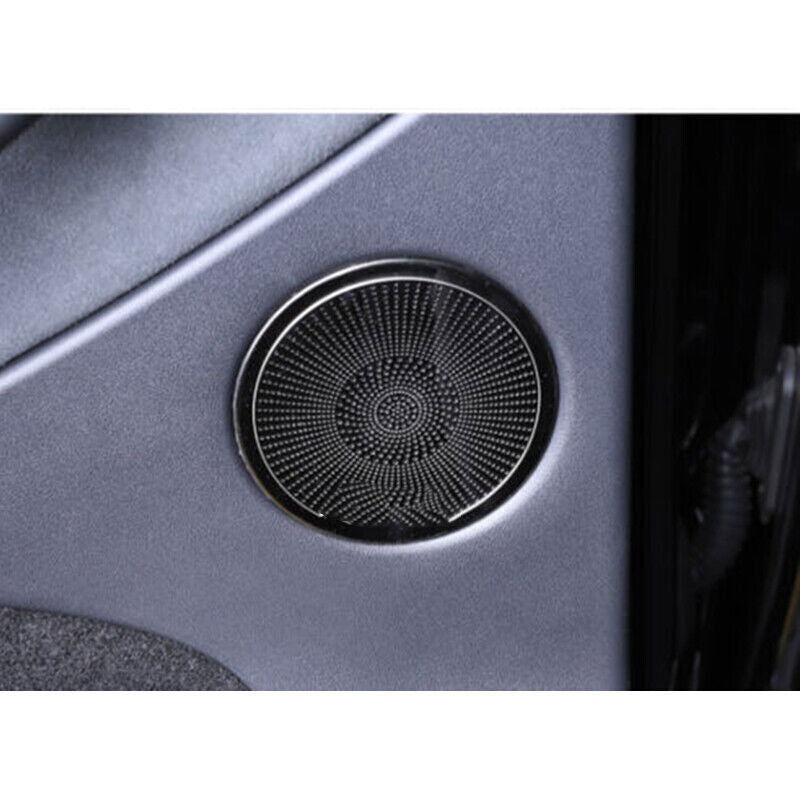 For Model 3 2019-2023 Black Titanium Rear Door Speaker Frame Cover Trim 2x n