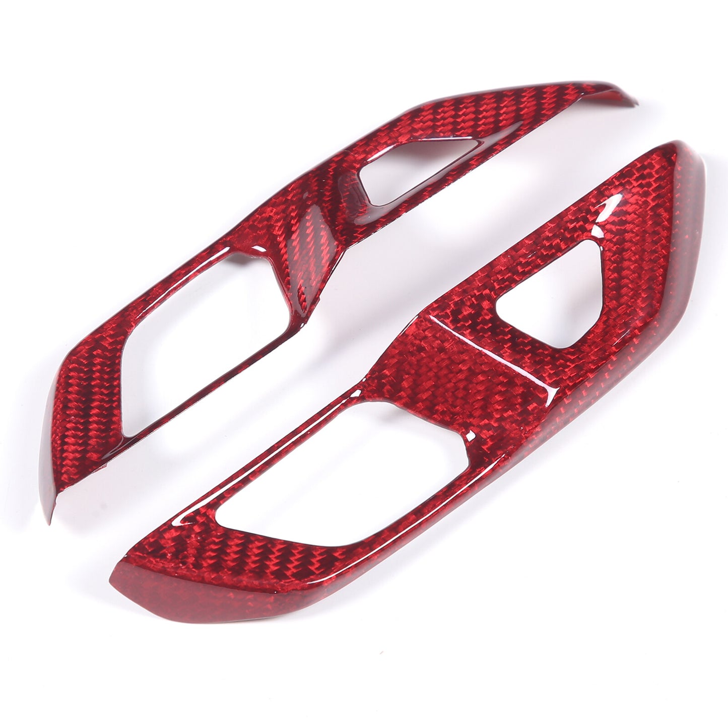 Silver Alloy Air Conditioning Switch Panel Cover Trim for Maverick 2022 - 2023- v