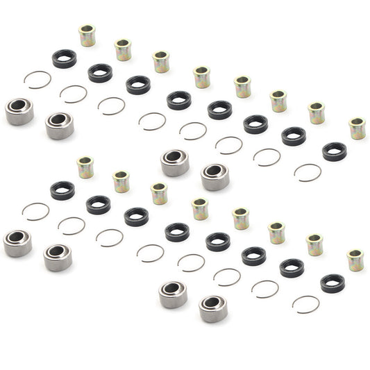for Honda TRX300EX TRX300X Front Upper Lower Left  Right A-Arm Bushing Pin Kit